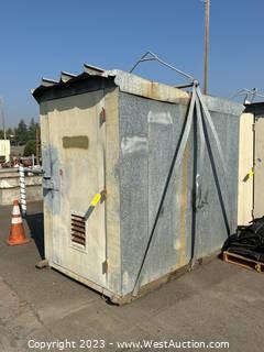 Custom Built Galvanized Shed