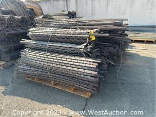 (2) Pallets of 4’ Security Chain Link Fencing