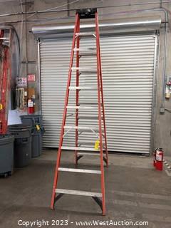 Werner 10’ Fiberglass Folding Ladder 
