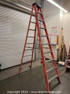 Werner 10’ Fiberglass Folding Ladder 