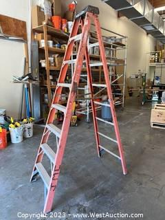 Werner 8’ Fiberglass Folding Ladder