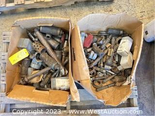 (2) Boxes of Assorted Construction Attachments 