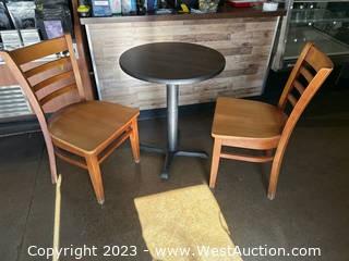 Dining Table With (2) Chairs