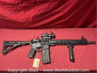 (Like New) Smith & Wesson, MP15T-CA  (Semi Auto) in 5.56 Nato (With Redfield Counter Strike Scope)