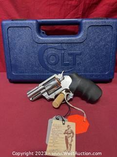 (New in Box) Colt, King Cobra (Revolver) in .357 Magnum W/ 2'' Barrel (Polished Stainless Steel)