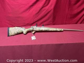 (Like New) Weatherby Vanguard Camo in 6.5 Creedmoor W/ Leupold Scope Rings (Test Fired Only)