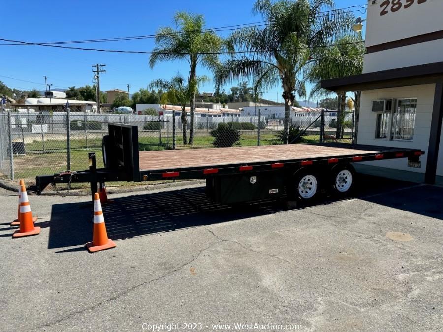 2021 20' Flatbed Trailer in San Diego County