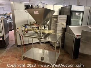 Hinds 4 Pistol Table Top Muffin Depositor 