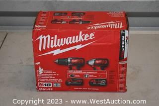 Milwaukee 2691-22 18-Volt Compact Drill and Impact Driver Combo Kit