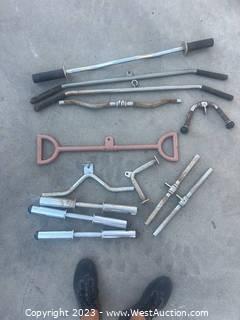 Various Bars and Attachments 