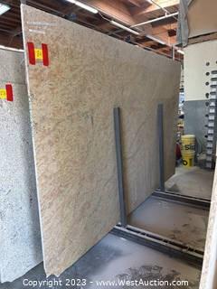 (1) Slab of "New Colonial Dream" Granite - 81x125"