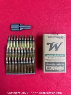 (90) Rounds Winchester M855 Green Tip 5.56 Ammunition