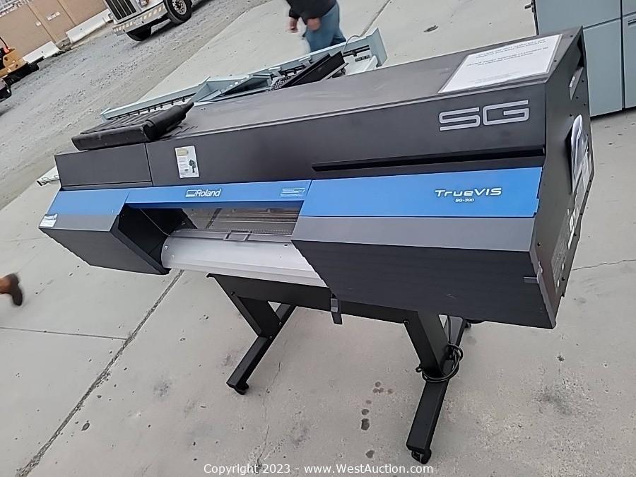 West Auctions Auction Online Auction of Commercial Printers in