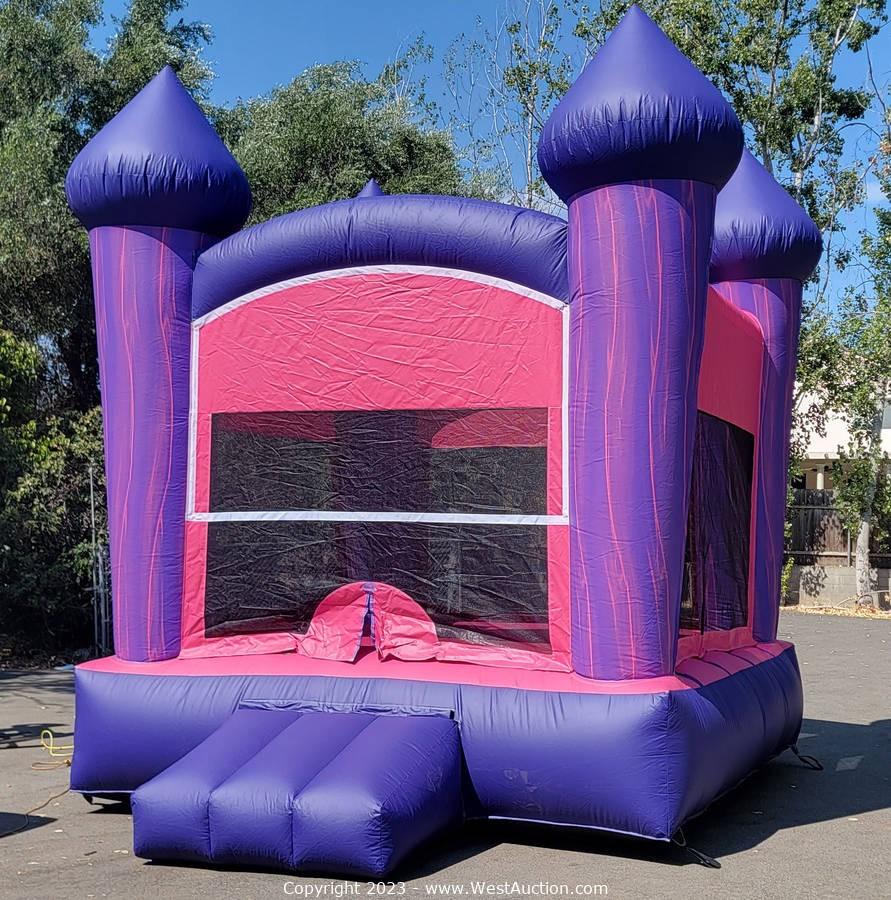 West Auctions Auction Surplus Auction of Inflatable Bounce Houses