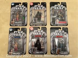 (6) Star Wars Collectible Figures