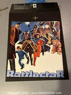 Battlestar Galactica Original 1978 Folded One Sheet Poster