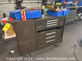 Rolling Kennedy Tool Box And Contents
