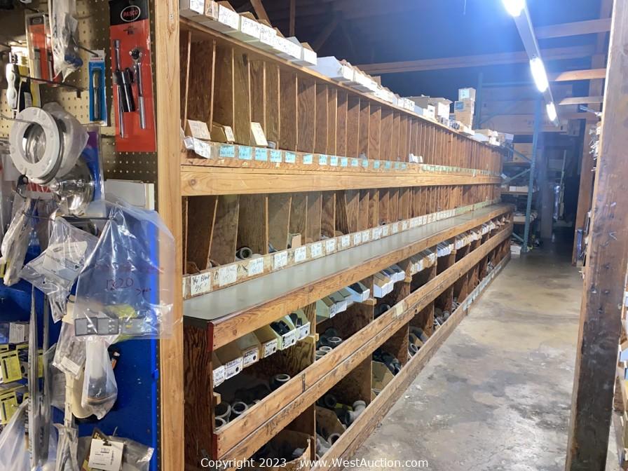 West Auctions Auction Online Auction of Plumbing Supplies and