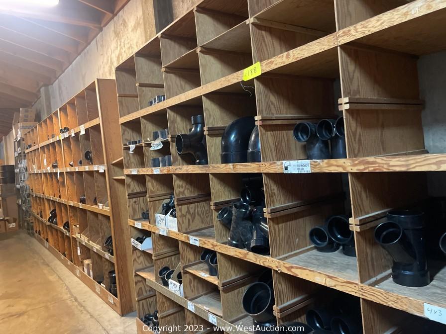 West Auctions Auction Online Auction of Plumbing Supplies and