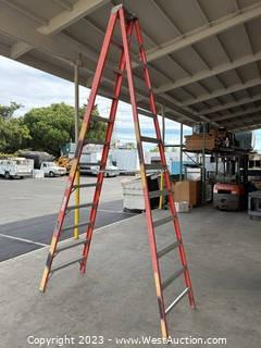 Louisville 12’ Fiberglass Folding Ladder