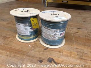 (2) Spools Of 1000' Crestron Sresnet NP TL SP1000 Cable 