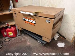 Knaack Jobmaster Chest with Cart and Contents 