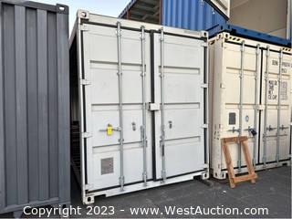 (1) 40’ Shipping Container Modified for Modular Home Construction (Contents Not Included)