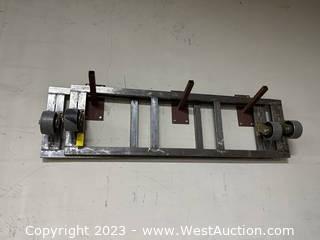 (2) Heavy Duty 8’ Metal Dollies With Casters 