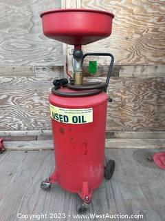 Pittsburgh 20-Gallon Portable Oil Lift Drain 