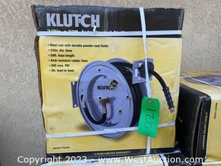 Klutch 3/8” 50ft Retractable Hose Reel 