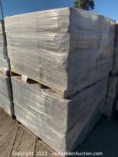 (2) Pallets of Keystone Compac Straight Face Gray