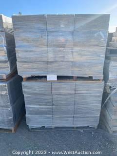 (2) Pallets of Keystone Compac Straight face Gray