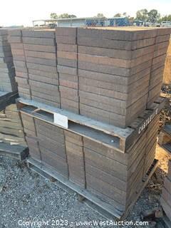 (2) Pallets of Metro Stone Mesa/Plaza Sonoma Blend Pavers