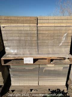 (2) Pallets of Metro Stone Grande Mixed Color Pavers