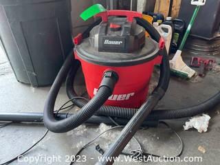 Bauer 9-Gallon Wet/Dry Vacuum