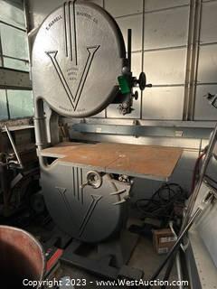 T.Farrell Machine Co. Victory Bandsaw 