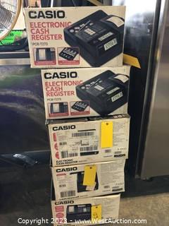 (5) Casio Cash Registers