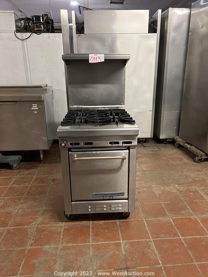 West Auctions Auction Surplus Commercial Restaurant Equipment