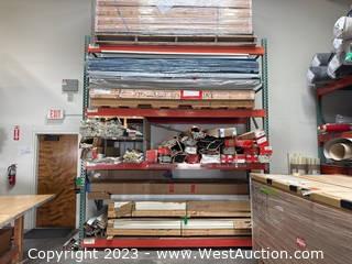 (1) Section Of 12’ Pallet Racking (Contents NOT Included)