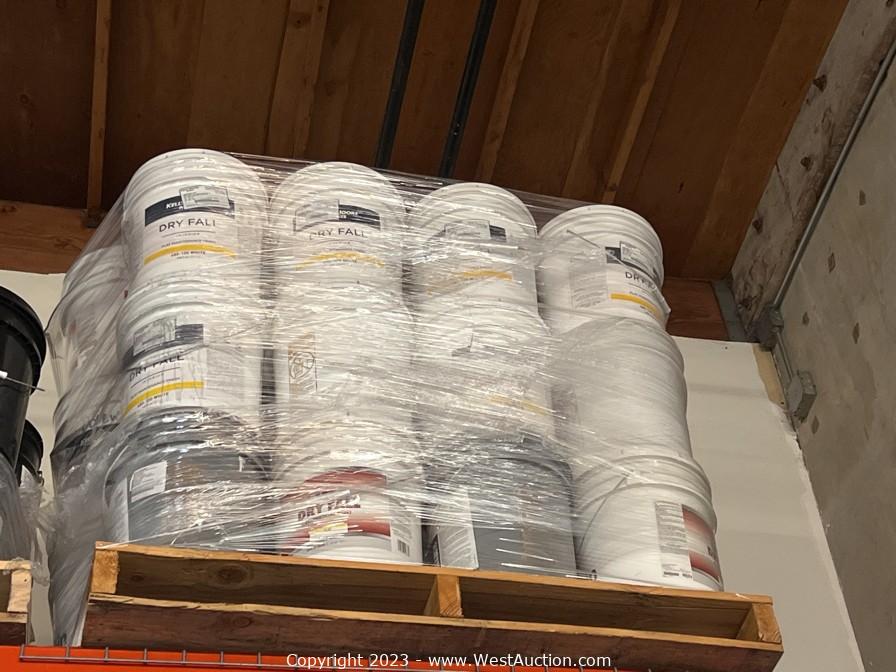 West Auctions Auction Complete Liquidation of Monticelli Painting & Decorating ITEM Contents