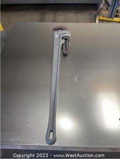 Rigid 48” Aluminum Pipe Wrench 