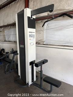 Cybex Lat Pulldown and Pressing Station Modular