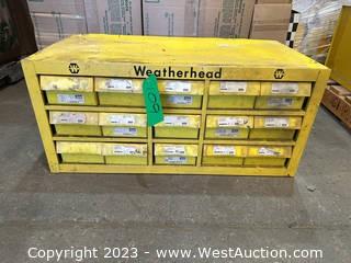 WeatherHead Hardware Organizer With Contents Included 