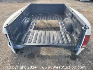 Dodge Ram Heavy Duty 3500 8ft Truck Bed White (No Tail Gate)
