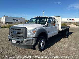 2016 Ford F-450 Diesel 11’ Flatbed Truck