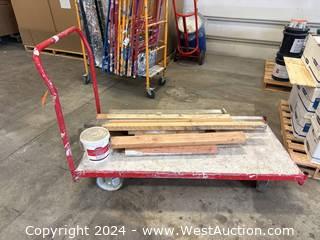 Shop Push Cart (Contents NOT Included)
