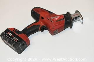 Milwaukee 2625-20 M18 Cordless Hackzall Reciprocating Saw Tool