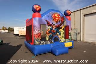 Superman Bounce House 13x13 Licesned by Ninja Jump