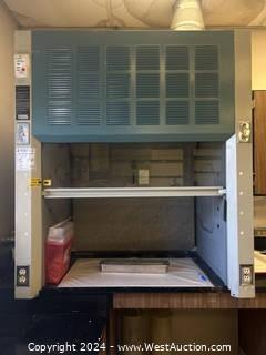 Curtin Matheson Science Inc Ventilation Hood with TSS Apex 1000 Airflow Monitor