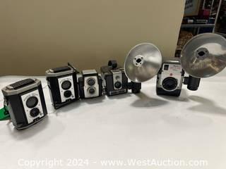 (5) Assorted Kodak Brownie Cameras 